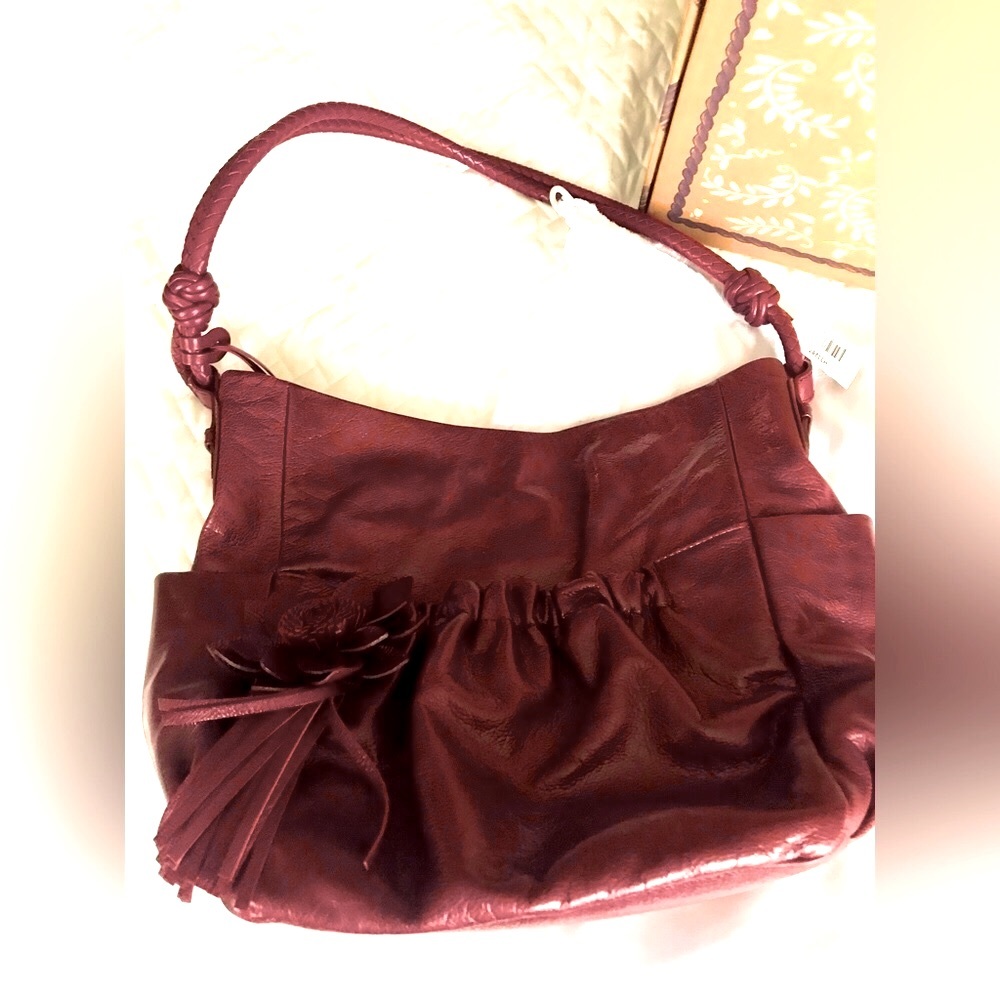 Brighton burgundy shoulder bag